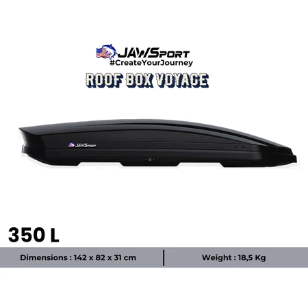 Roof Box Jawsport Voyage M – 350 L